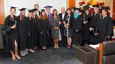 Graduates of the JKU Fellowship Program in 2011